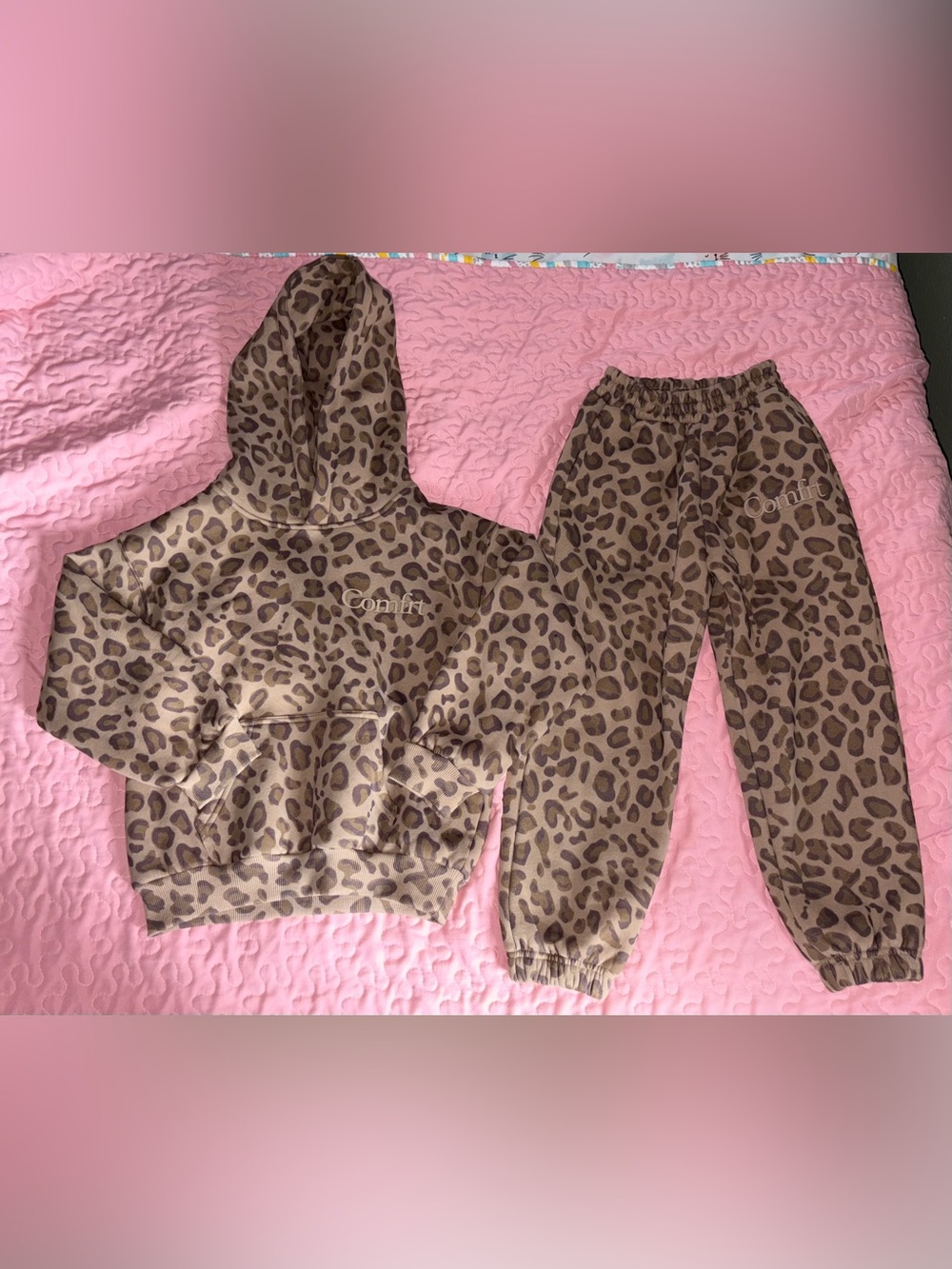 Kids Comfrt Leopard Set